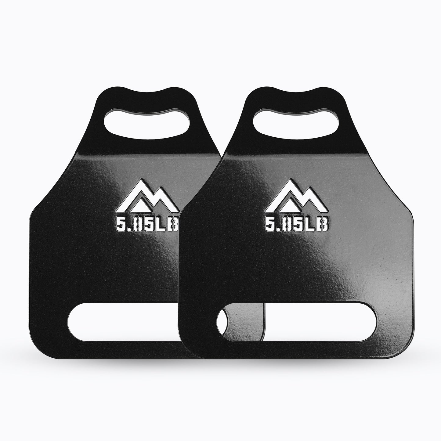 Strata™ Weight Vest Plates 5.85lb precision pair, durable steel construction, ergonomic rib contour, tapered edges, top/bottom handles, compatible with REP Strata™ vest for functional fitness and HIIT from Rep Fitness UK | Shop Premium Gym Equipment for Home & Commercial Use, Best Online Gym Equipment UK