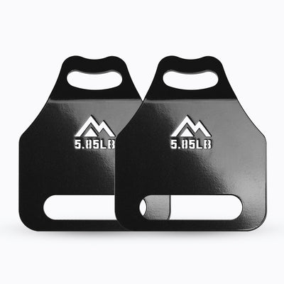 Strata™ Weight Vest Plates 5.85lb precision pair, durable steel construction, ergonomic rib contour, tapered edges, top/bottom handles, compatible with REP Strata™ vest for functional fitness and HIIT from Rep Fitness UK | Shop Premium Gym Equipment for Home & Commercial Use, Best Online Gym Equipment UK