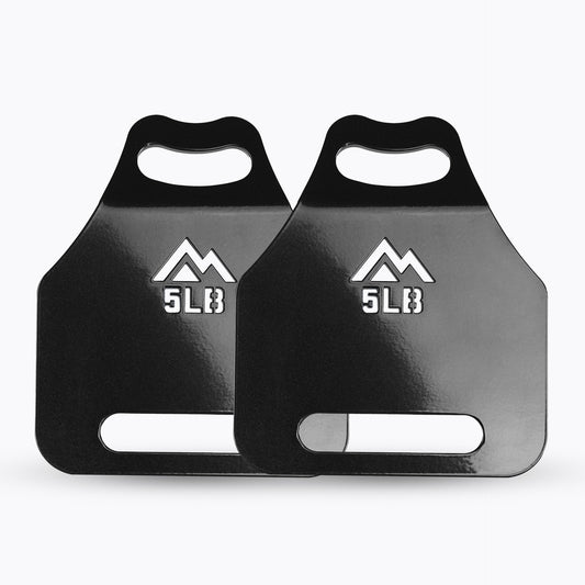 Strata™ Weight Vest Plates 5lb pair, durable steel construction, ergonomic rib contour, tapered edges, top/bottom handles, compatible with REP Strata™ vest for functional fitness and HIIT from Rep Fitness UK | Shop Premium Gym Equipment for Home & Commercial Use, Best Online Gym Equipment UK