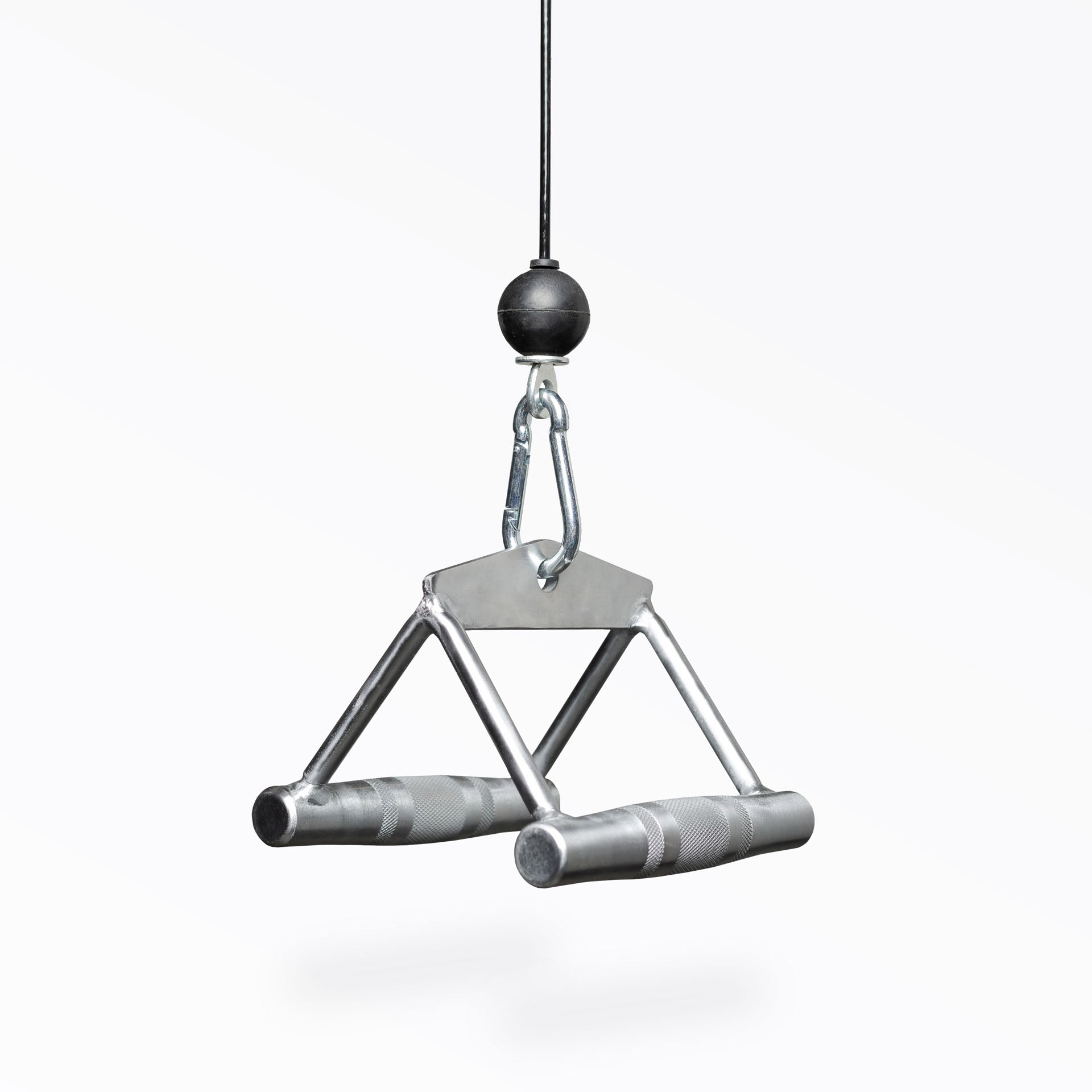 Triangle Row cable attachment with hard chrome finish and ergonomic grip from Rep Fitness UK | Shop Best Premium Gym Equipment for Home & Commercial Use Online