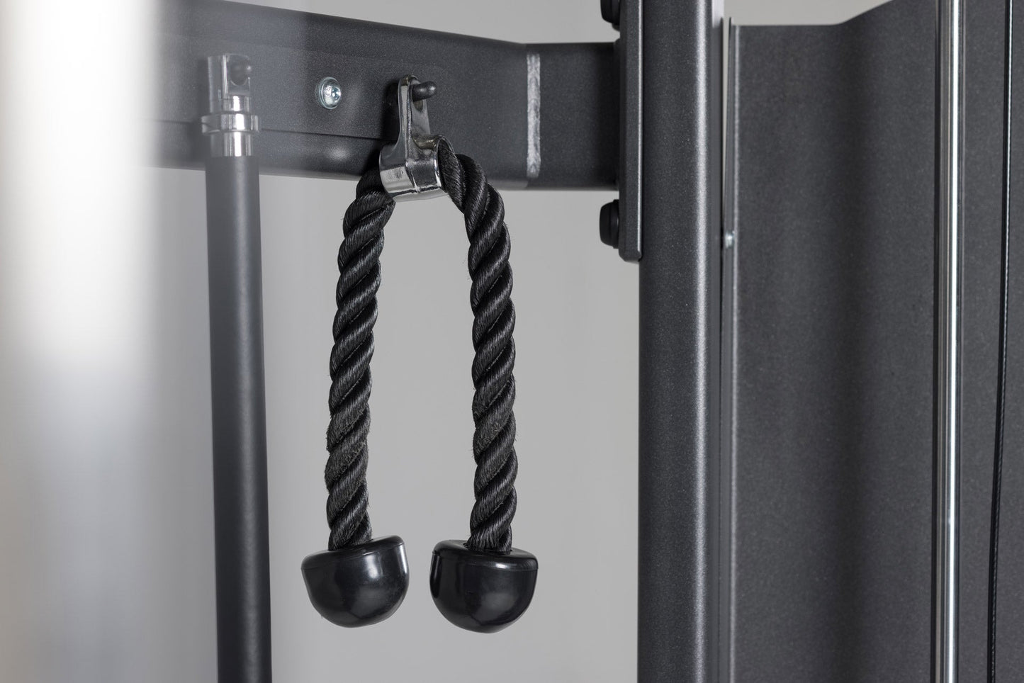 Tricep Rope Hanging on Storage from Rep Fitness UK | Shop Best Premium Gym Equipment for Home & Commercial Use Online