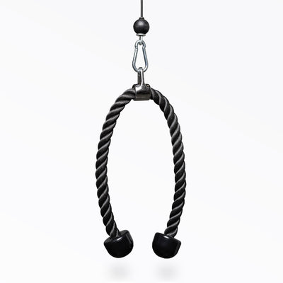 Tricep Rope attachment add more options to your functional trainer or cable machine from Rep Fitness UK | Shop Best Premium Gym Equipment for Home & Commercial Use Online