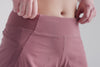 Video: Detail shots of the waistband of the REP Artemis Short in Mauve on an athlete
