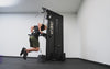 Adonis™ Cable Tower - Modular Design, plate loaded, Selectorized with base support and dip attachment, premium space-saving cable machine for home or commercial gyms, 1:1 and 2:1 pulley ratios, 34 cable positions, and compatibility with REP’s 5000 Series racks, Pegasus™ attachment, and Modular Storage System for unmatched versatility and performance from Rep Fitness UK | Shop Premium Gym Equipment for